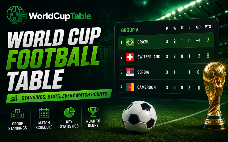 world cup football table