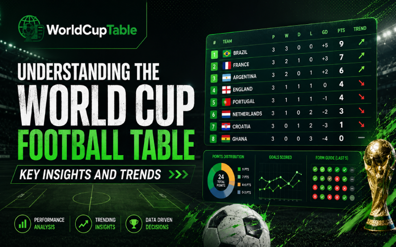 world cup football table