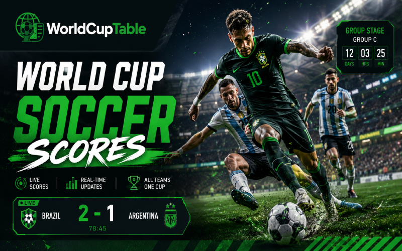 world cup soccer scores